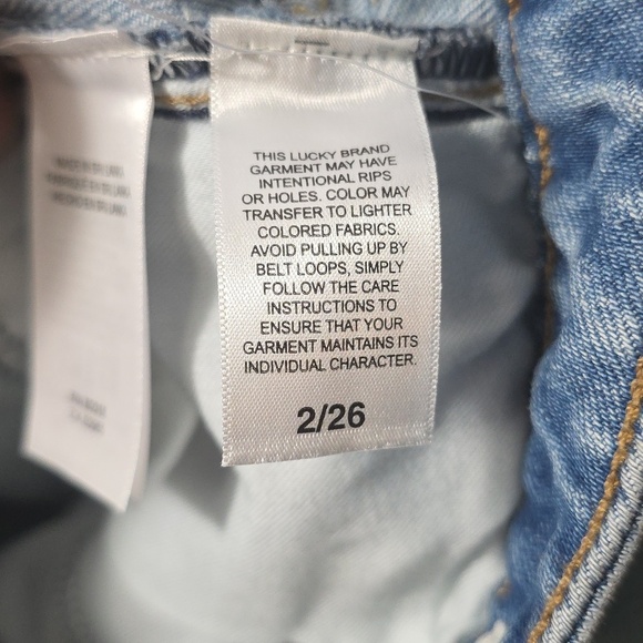 Lucky Brand Light Blue Denim Midi Skirt - Picture 2 of 6